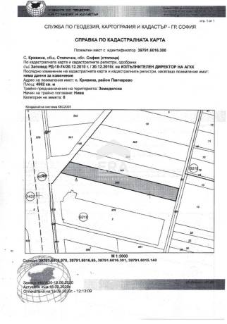 Атрактивен парцел за продажба в близост до Околовръстен път и с бърза връзка с магистрала Хемус