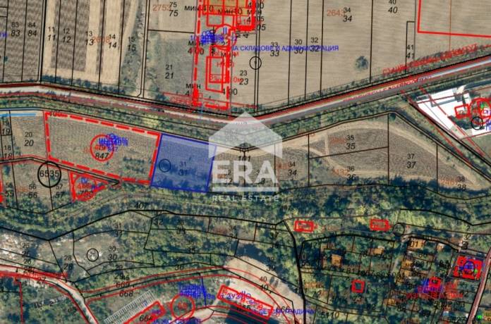 ЕРА Централ Ви предлага нерегyлиран парцел в с. Герман, местност КРУШАТА