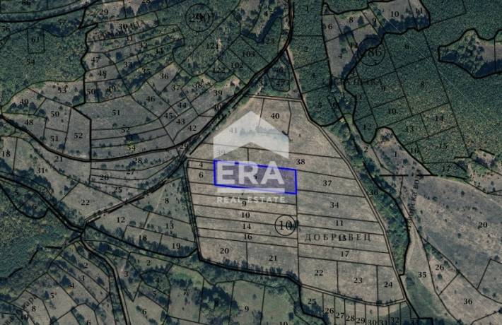 ЕРА Централ Ви предлага парцел в с. Пауново, местност ГЕРМАНИЦА