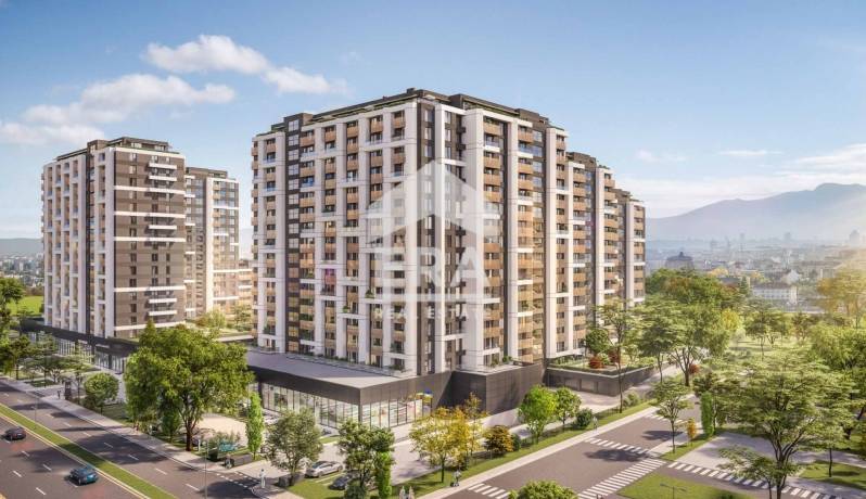 С АКТ 15! Двустаен апартамент с ПАРКОМЯСТО В ЦЕНАТА в затворен комплекс Capitol Residence