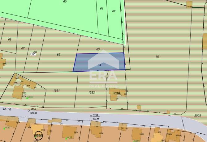 ERA Централ Ви прдлага за продажба парцел в кв. Враждебна.