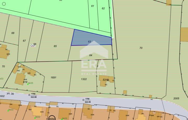 ERA Централ Ви прдлага за продажба парцел в кв. Враждебна.