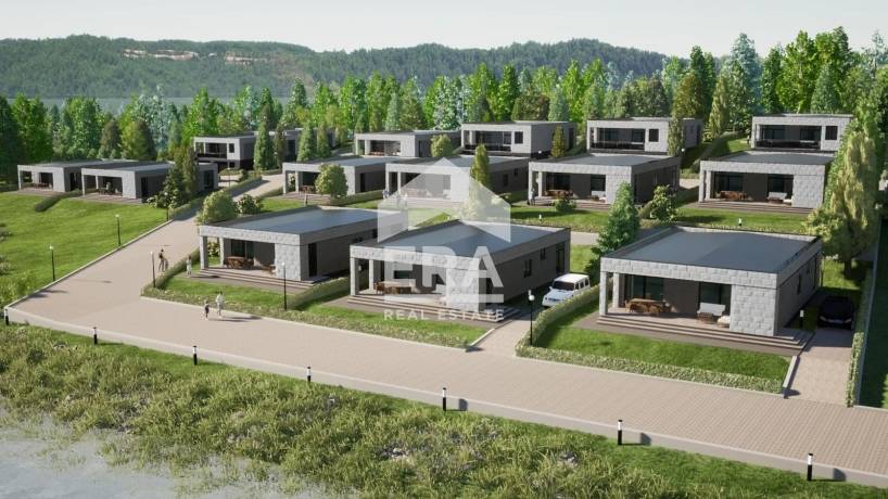 Луксозни еднофамилни къщи край язовир „Сивата вода“ в.з.Кенана град Хасково