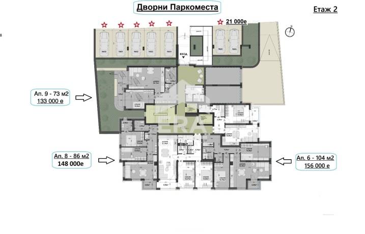 Тристаен апартамент в новострояща се сграда в жк Изгрев град Варна