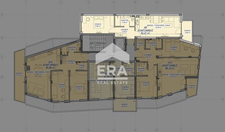 ERA Фамилия продава двустаен апартамент ново строителство в кв. Левски В