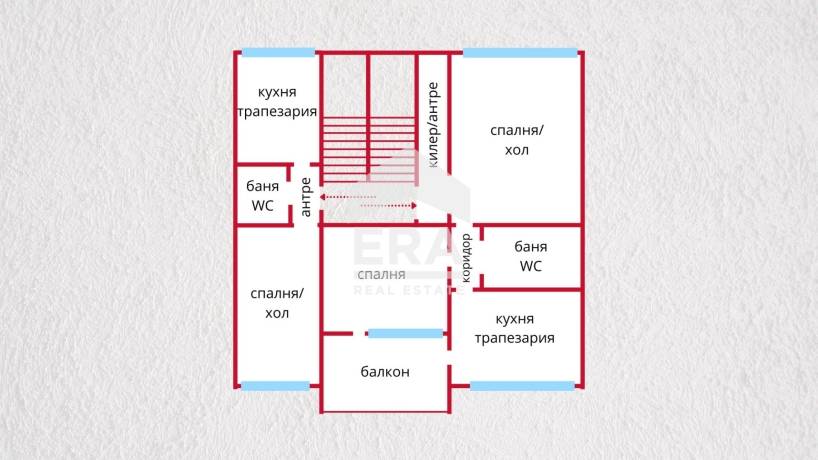 ЕКСКЛУЗИВНО! ЕРА ИмотиТе предлага Многостаен апарамент, с Гараж, таванско помещение и маза, град ПОПОВО