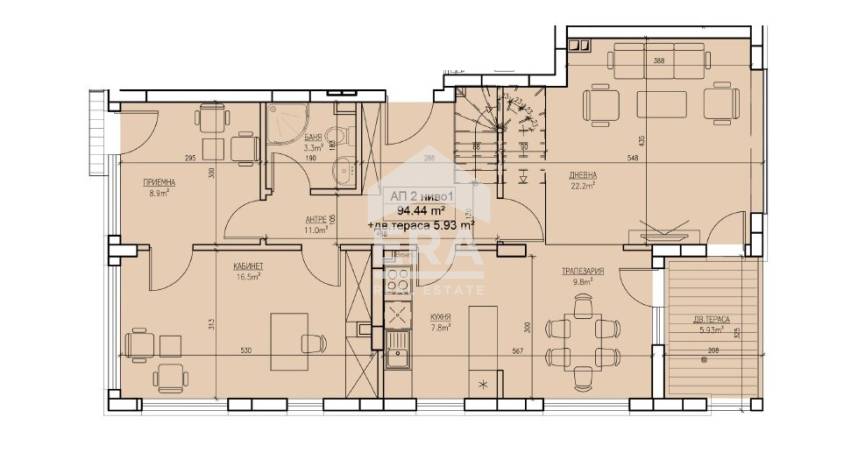 ЕРА Вива продава слънчев и просторен мезонет в близост до метростанция, "Бизнес парк", кв.Младост 4 , гр.София