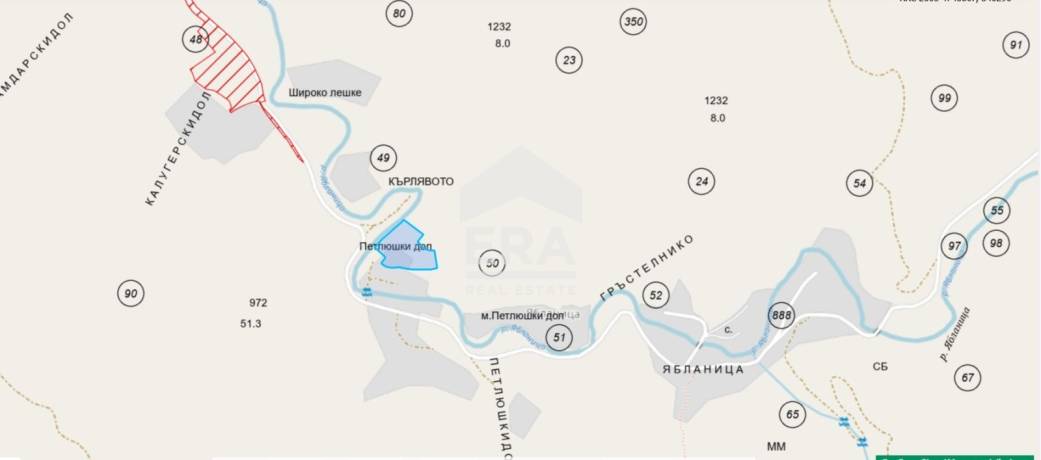 ЕРА Фаворит продава парцел в Ябланица, община Своге