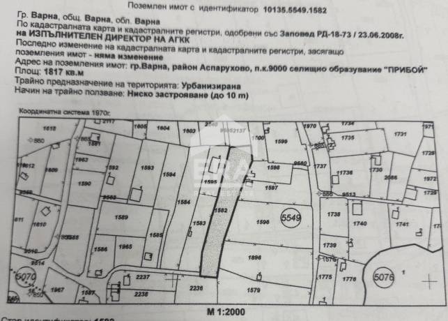 ЕРА Вива продава парцел с отличен достъп в местност Прибой, в непосредствена близост до кв. Галата и пътя за Фичоза