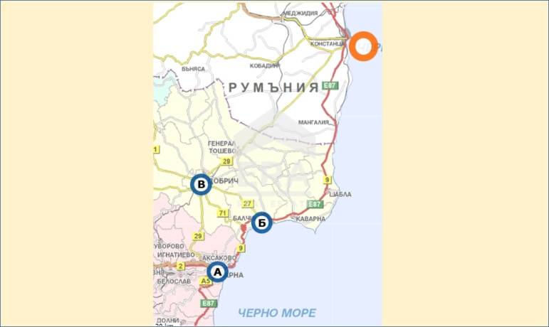 Парцел (УПИ) в СЗ зона на Балчик, в непосредствена близост до международен път Е87 за промишлено строителство
