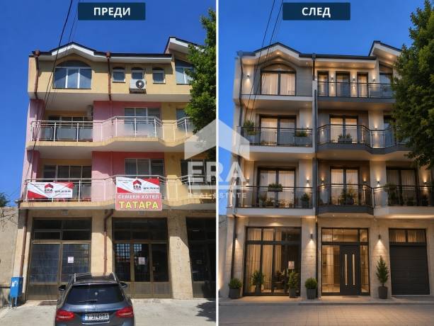 Агенция ERA предлага за продажба сграда подходяща за преобразуване в жилищна в гр.Ямбол.