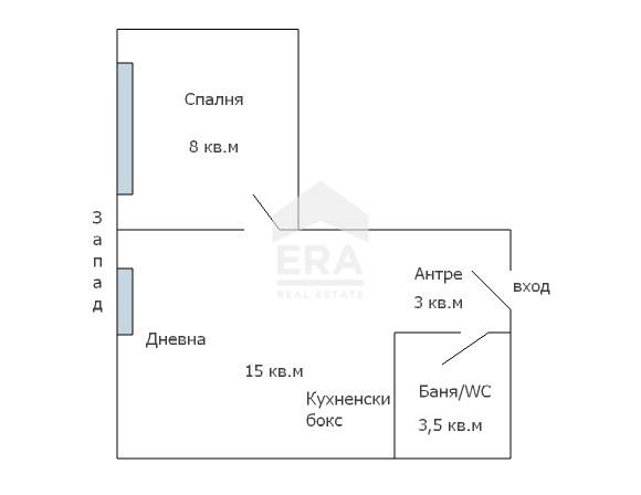 Двустаен апартамент за продажба в кв. Виница, Варна