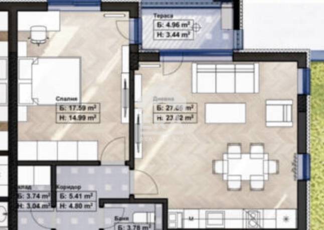 ЕРА Надежда продава двустаен апартамент във Връбница 1