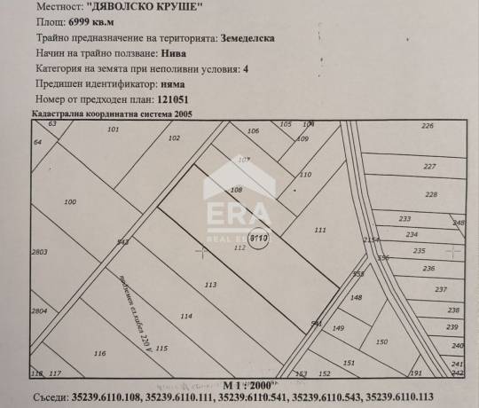 ЕРА Младост предлага парцел в Казичене