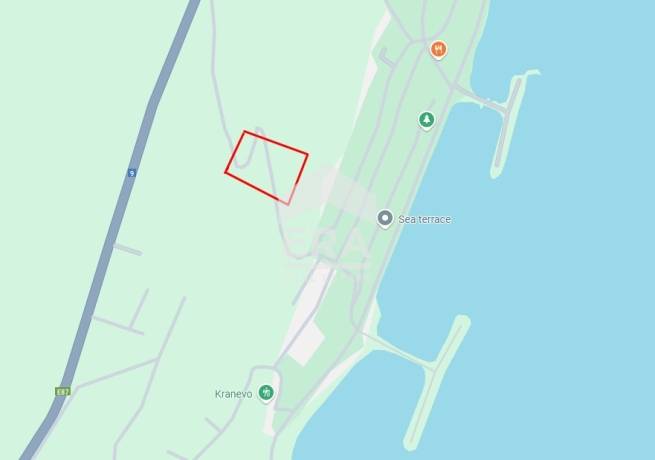 Ексклузивен парцел с голяма площ на метри от морето във вилна зона Кранево