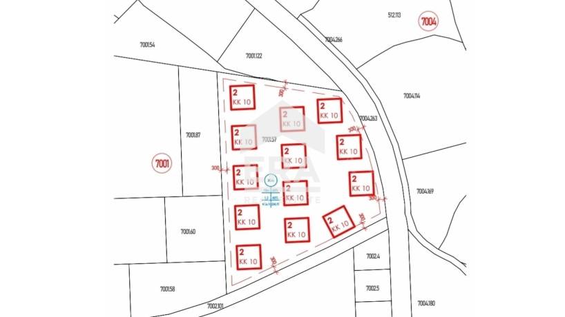 УПИ ЗА КОМПЛЕКС ОТ КЪЩИ В с. БИСТРИЦА