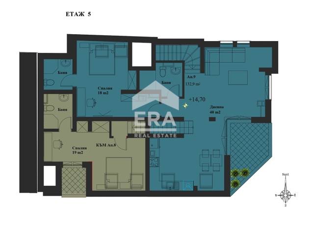 ERA Фамилия продава мезонет в нова сграда с АКТ 14 в ж.к. Банишора