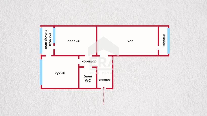 Тристаен апартамент за продажба в гр. Попово, област Търговище