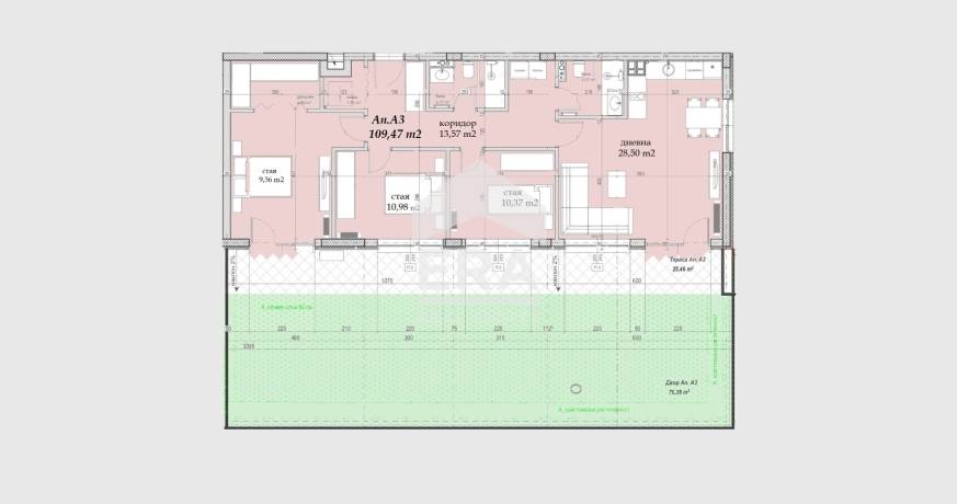 Четиристаен апартамент в Beli Breg Residence-най-новият проект в гр. Банкя