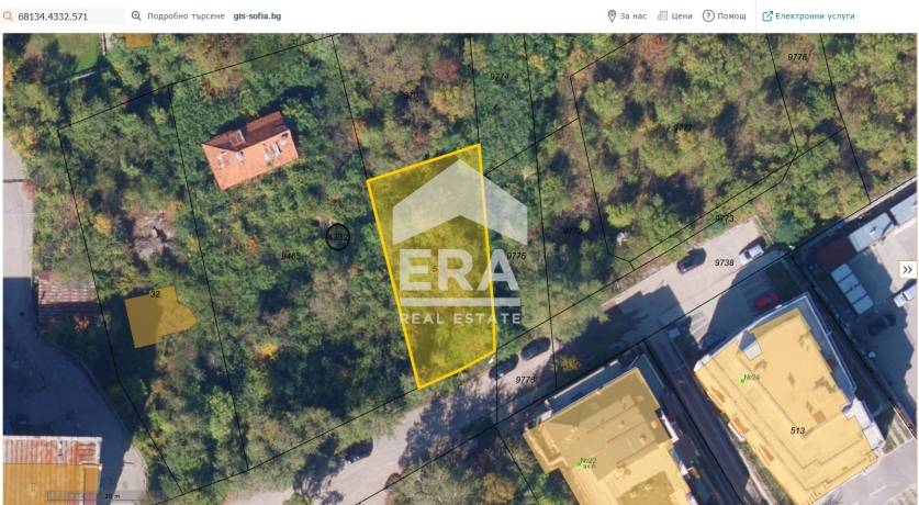 ЕРА Младост ексклузивно продава УПИ в кв. Горна Баня