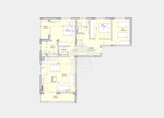 Четиристаен апартамент в Beli Breg Residence-най-новият проект в гр. Банкя