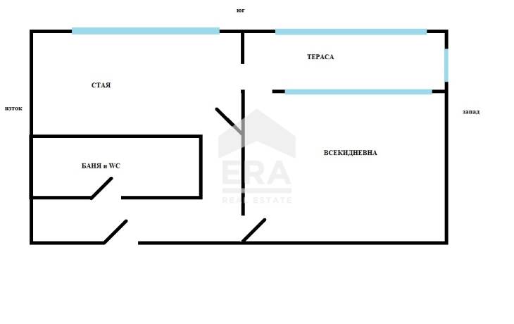 Двустаен апартамент за продажба в кв. Славейков, Бургас