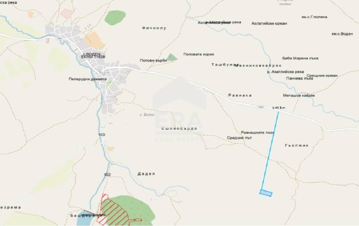 Продава се поземлени имоти /ниви/ в село Воден, община Болярово.