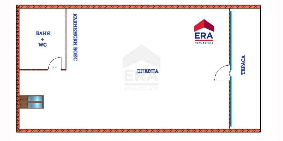 Едностаен апартамент за продажба в Стария град, Поморие