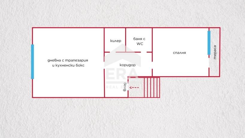 Двустаен апартамент за продажба в кв. Вароша, Търговище