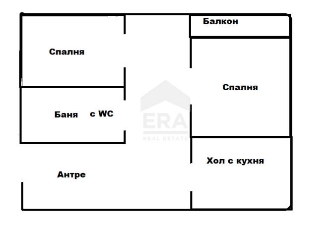 Тристаен апартамент за продажба в кв. Надежда 2, София