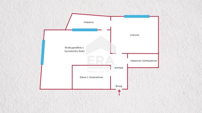 Двустаен апартамент за продажба в кв. Витоша, София