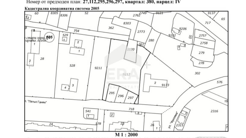 ERA Дом продава атрактивен парцел за строителство в гр. Казанлък- 4518 кв.м
