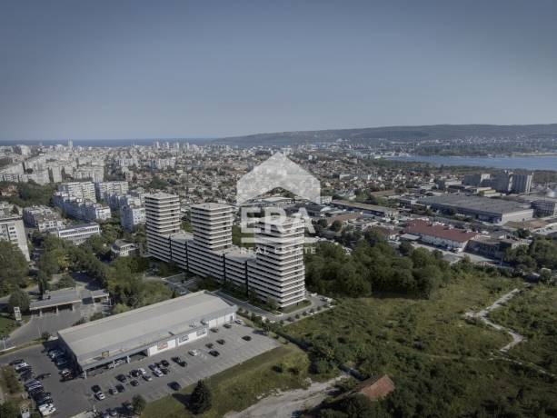 Двустаен, ексклузивен, южен апартамент за продажба, в новострояща се сграда Либра, в района на кв. Трошево, Варна