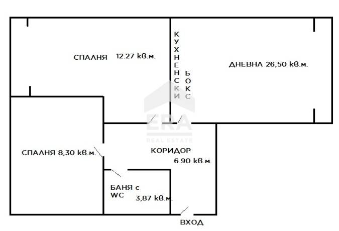 ЕРА Надежда продава тристаен апартамент в новопостроена сграда в Обеля 2, София