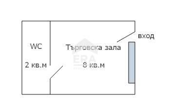 Партерен магазин за продажба, в тухлена сграда, с лице на главна оживена улица, район Нептун, Варна, до Хуманитарна гимназия