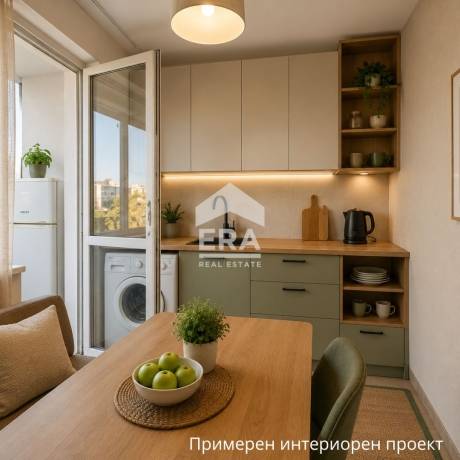 Двустаен апартамент за продажба в кв. ЛК Тракия, Варна