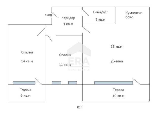 Тристаен апартамент за продажба в кв. Трошево, Варна