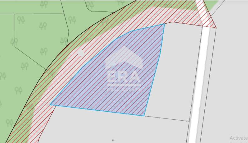 Парцел с морска панорама в м-ст Горна Трака град Варна