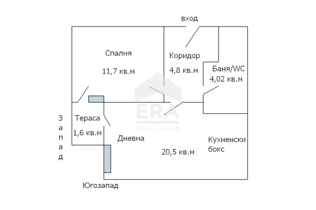 Двустаен апартамент за продажба в кв. Чаталджа, Варна