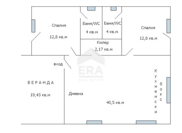 Къща за продажба в с. Езерец, област Добрич