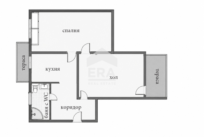 Двустаен апартамент за продажба в кв. Красна Поляна 1, София