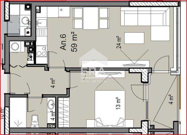 ERA Living предлага двустаен апартамент в нов жилищен проект в кв. Витоша