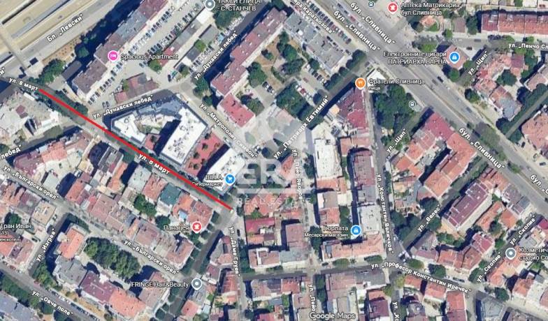 Подземно паркомясто за продажба, в нова тухлена сграда с Акт 16, на ул. 8-ми март, район Лятно кино Тракия, под Гранд Мол Варна