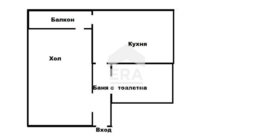 ЕРА Надежда продава гарсониера в Надежда 1