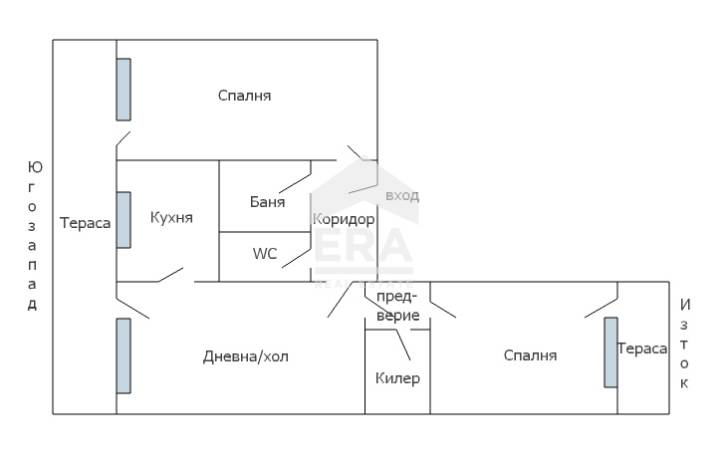 Тристаен панелен апартамент за продажба, с гледка към Варненското езеро, в кв. Трошево, Варна, в близост до Делта Планет Мол и Параклиса