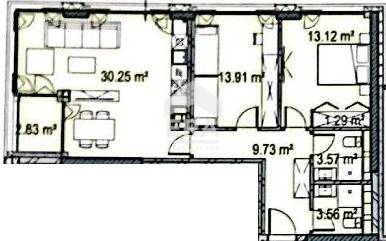 Тристаен апартамент за продажба в кв. Дружба 1, София