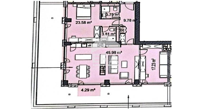 Тристаен апартамент за продажба в кв. Дружба 1, София