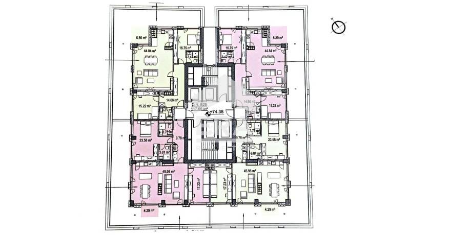 Тристаен апартамент за продажба в кв. Дружба 1, София