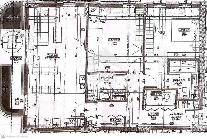 Тристаен апартамент за продажба в луксозен комплекс до мол Парадайс и метростанция Витоша