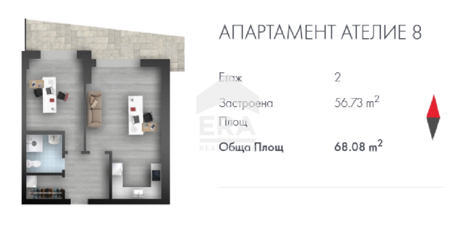 Двустаен апартамент за продажба в кв. Кръстова вада, София